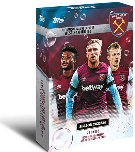 2023-24 Topps West Ham United Soccer Checklist and Details