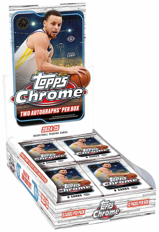 2024-25 Topps Chrome Basketball Checklist, Team Set Lists and Details