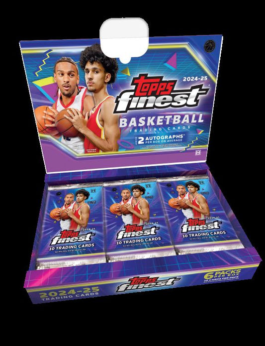 2024-25 Topps Finest Basketball Checklist, Team Set Lists and Set Details