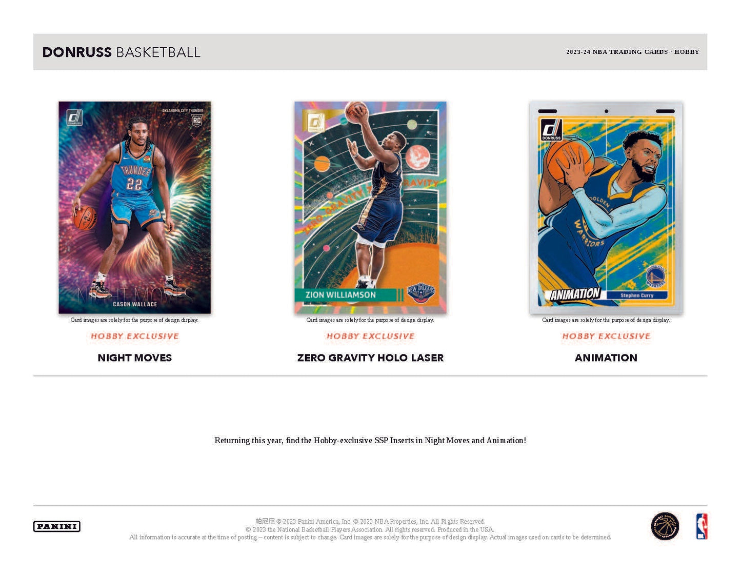 2023-24 Panini Donruss Basketball Hobby