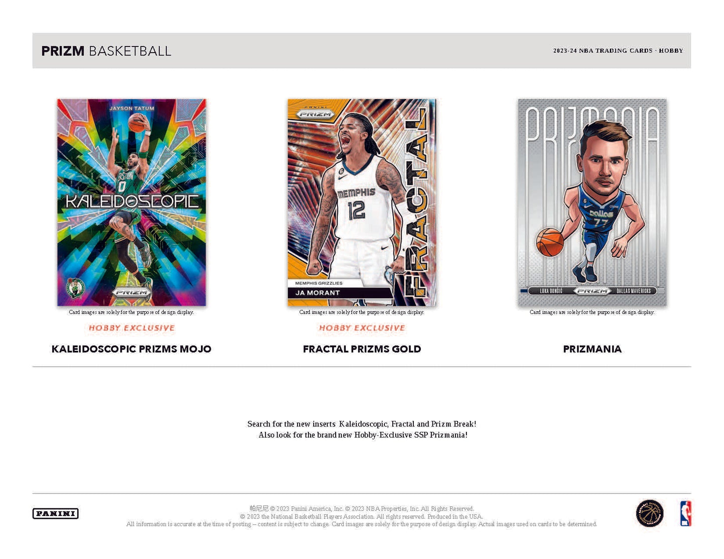 2023-24-Panini Prizm Basketball Hobby
