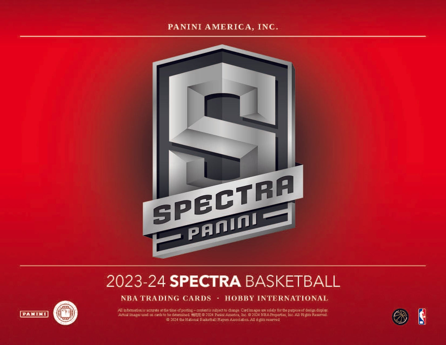 2023-24 Panini Spectra Basketball Hobby International Box