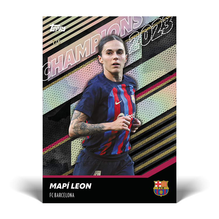Topps FC Barcelona Women Winners Team Set 2023