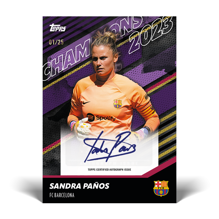 Topps FC Barcelona Women Winners Team Set 2023