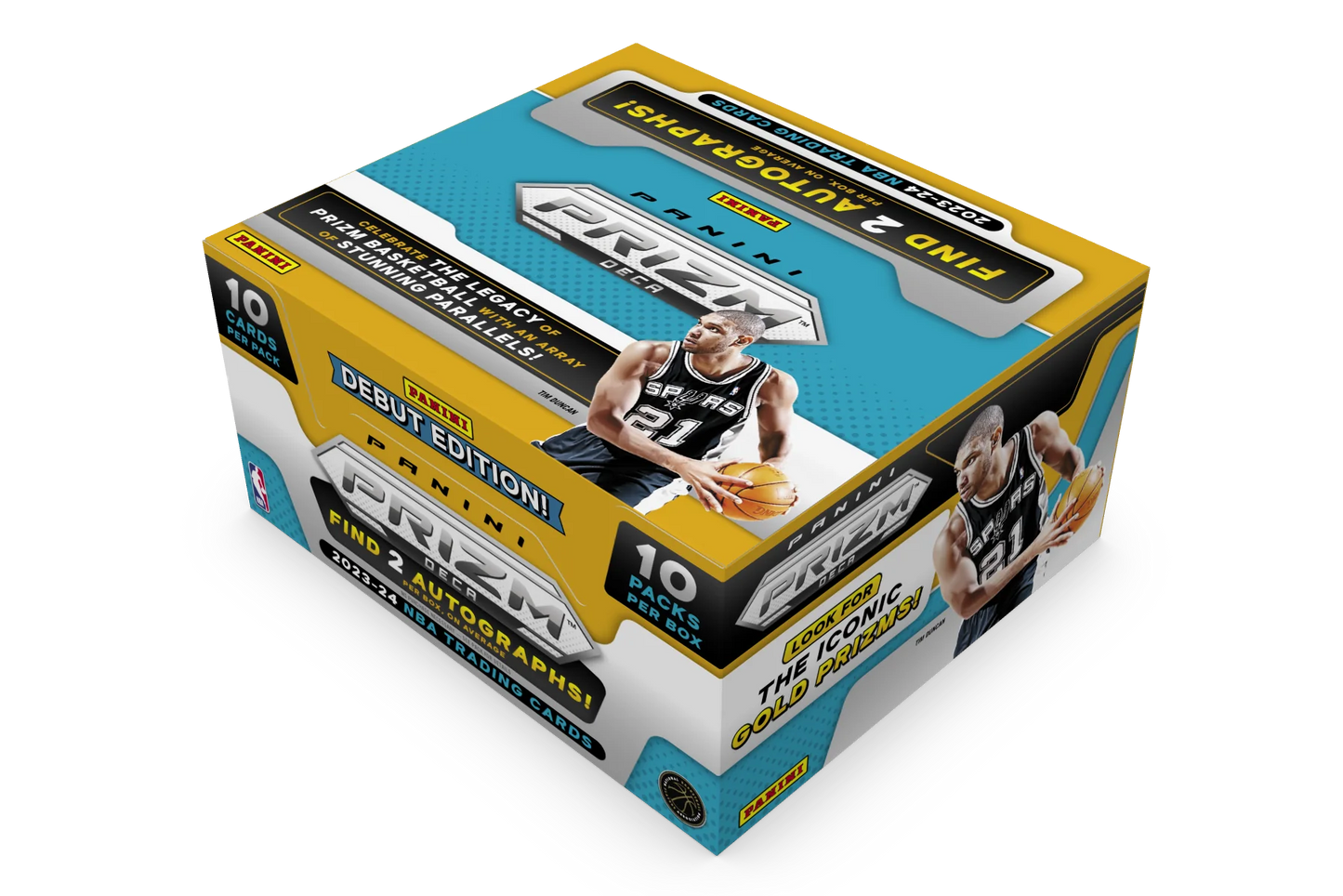 2023-24 Panini Prizm Deca NBA Trading Card Box (Hobby)
