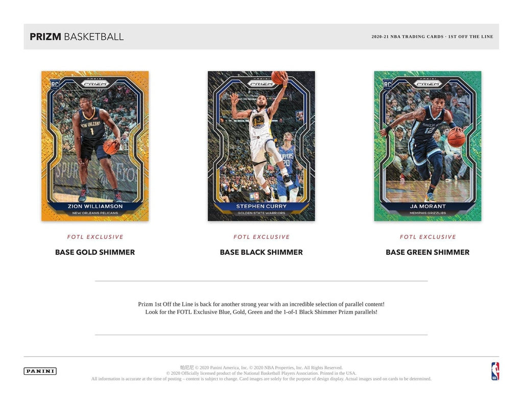 2020-21 Panini Prizm Hobby