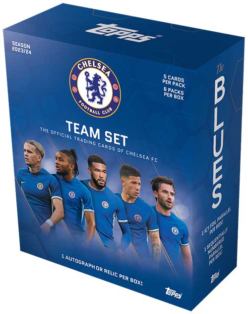 2023-24 Topps Chelsea FC Team Set Checklist and Details