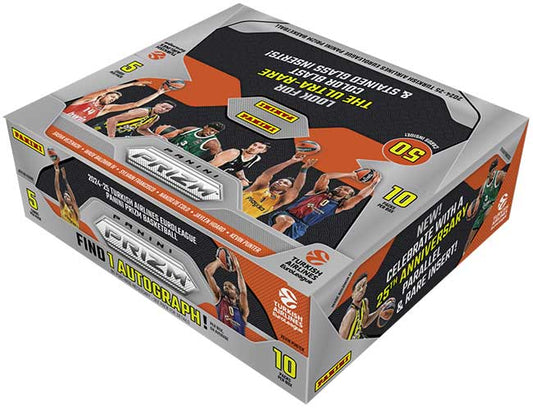 2024-25 Panini Prizm EuroLeague Basketball Checklist, Team Set Lists and Details