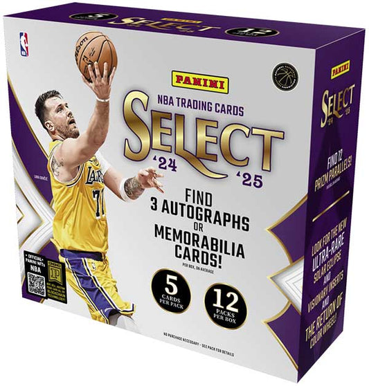 2024-25 Panini Select Basketball Checklist, Team Set Lists and Details