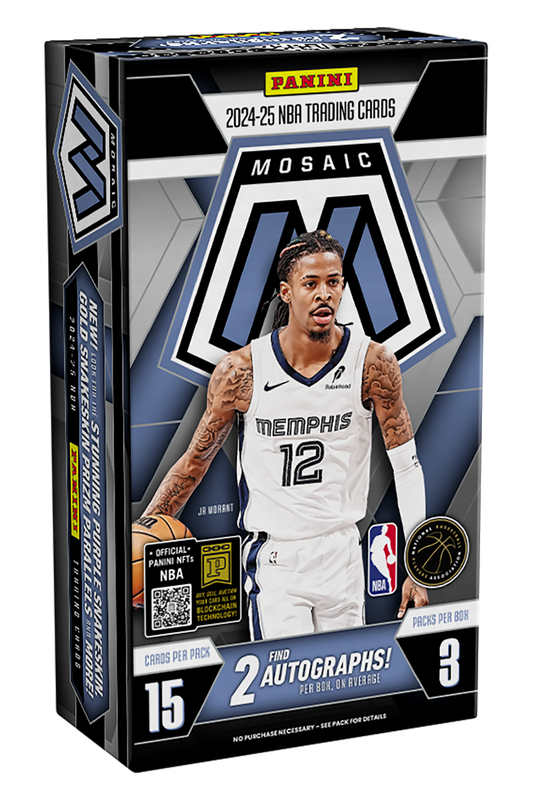 2024-25 Panini Mosaic Basketball Checklist, Team Set Lists and Details