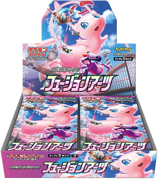 Pokemon TCG 日版 劍與盾 S8 補充包 「フュージョンアーツ」