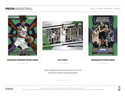 2018-19 Panini Prizm Basketball Multi Cello Box