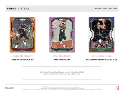 2020-21 Panini Prizm Basketball Cello Multi Box