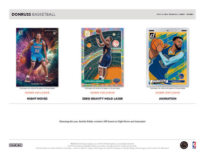 2023-24 Panini Donruss Basketball Hobby