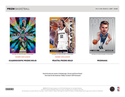 2023-24-Panini Prizm Basketball Hobby