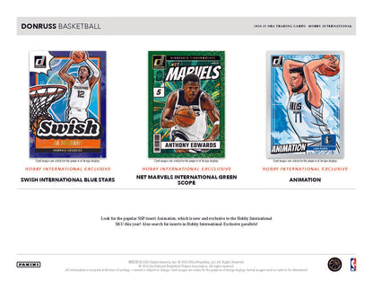 2024-25 Panini Donruss Basketball Hobby International Box