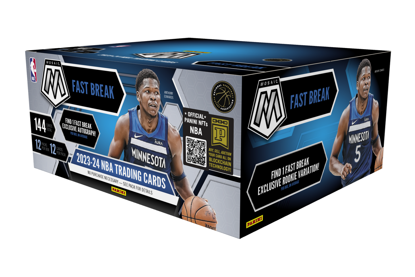 2023-24 Panini Mosaic Basketball Trading Card Box (Fast Break)