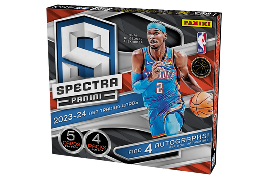 2023-24 Panini Spectra NBA Trading Card Box (Hobby)