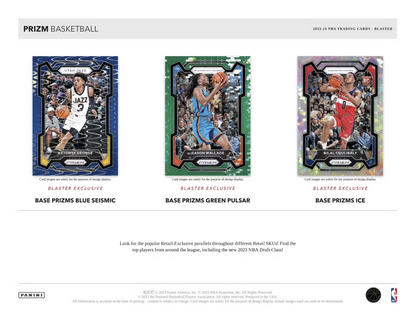 2023-24 Panini Prizm Basketball Blaster (Ice Prizms)