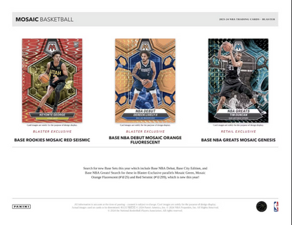 2023-24 Panini Mosaic Basketball Blaster Box