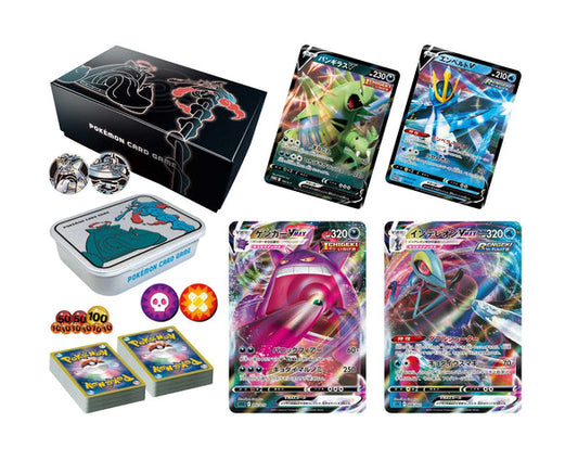 Pokemon TCG 日版 劍與盾 進階預組Double Box「耿鬼VMAX＆千面避役VMAX」