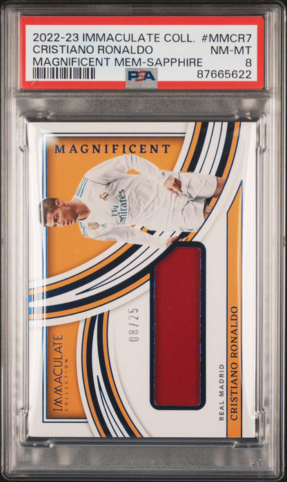 Magnificent Mem CRISTIANO RONALDO PANINI IMMACULATE COLLECTION MAGNIFICENT MEMORABILIA ...
