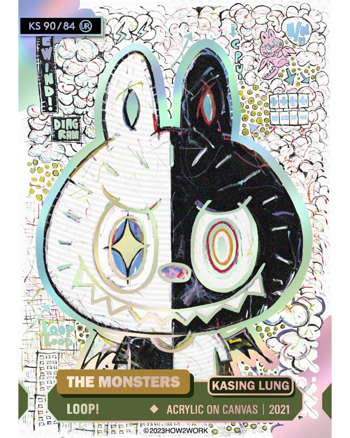 HOW2WORK Collectable Trading Card (CTC) – The Monsters Series 2 Launch Box