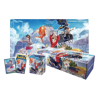 Pokemon TCG 日版 劍與盾 卡遊周邊套裝「小勝＆小優(マサル＆ユウリ)」
