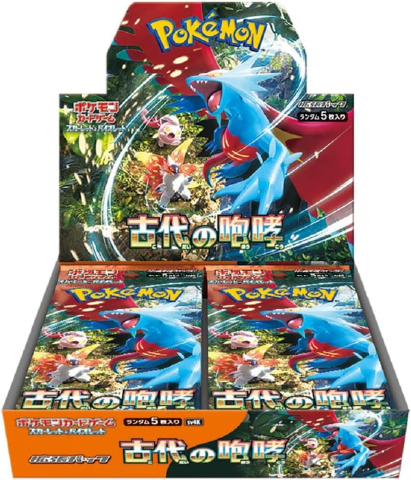 Pokemon TCG 日版 朱與紫 SV4K 補充包「古代の咆哮」