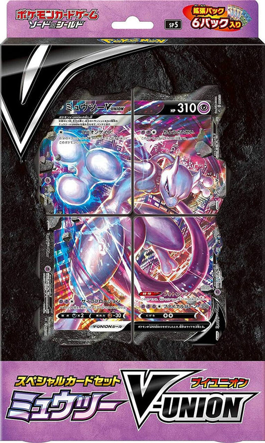 Pokemon TCG 日版 劍與盾 超夢V-UNION