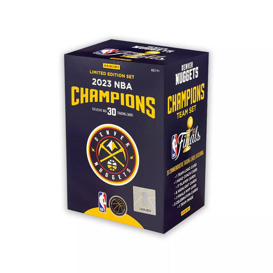 2023 Panini NBA Champions Limited Edition Denver Nuggets Basketball Trading Card Blaster Box