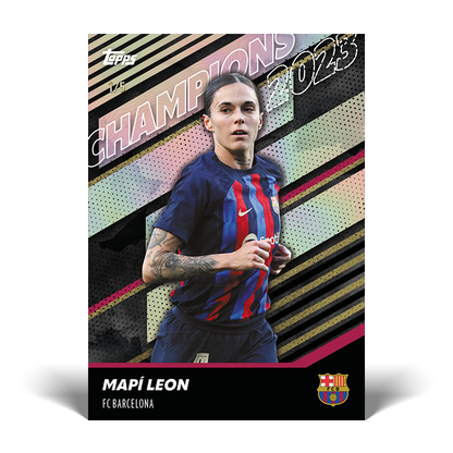 Topps FC Barcelona Women Winners Team Set 2023