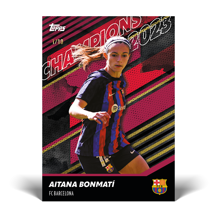 Topps FC Barcelona Women Winners Team Set 2023