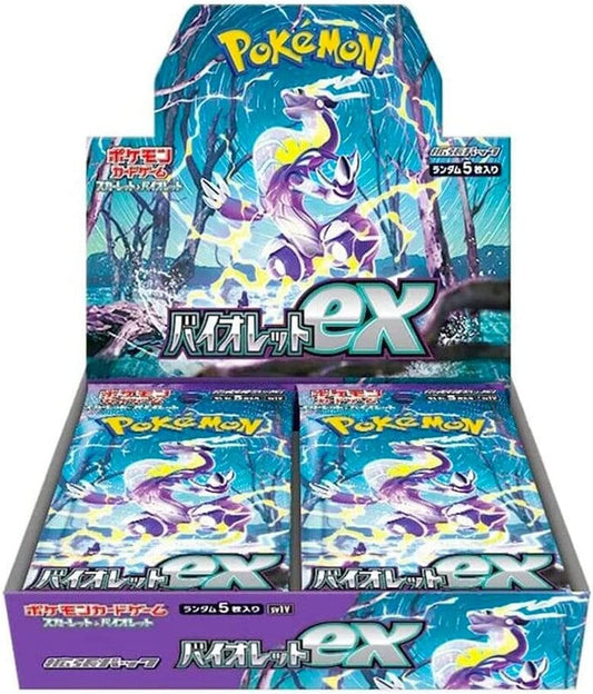 Pokemon TCG 日版 朱與紫 SV1V 補充包 「バイオレットex」