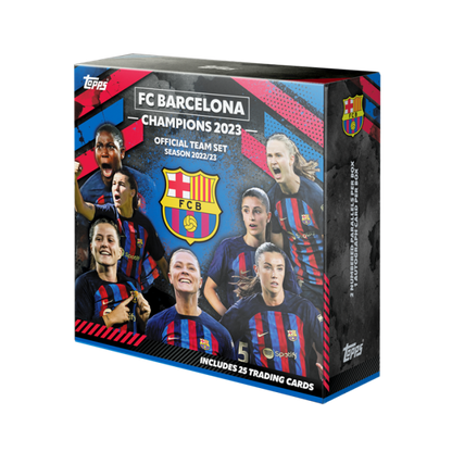 Topps FC Barcelona Women Winners Team Set 2023