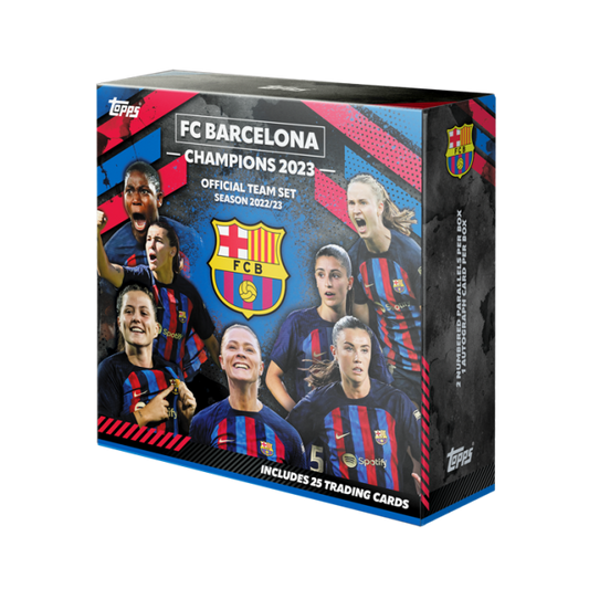 Topps FC Barcelona Women Winners Team Set 2023