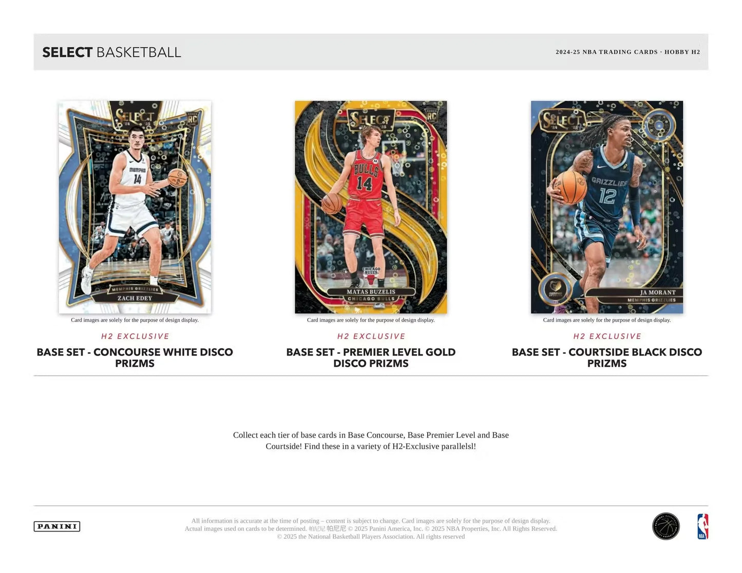 2024-25 Panini Select H2 Basketball Box