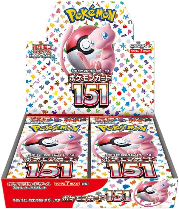 Pokemon TCG 日版 朱與紫 SV2a「ポケモンカード151」