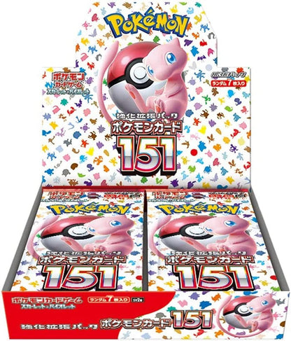 Pokemon TCG 日版 朱與紫 SV2a「ポケモンカード151」