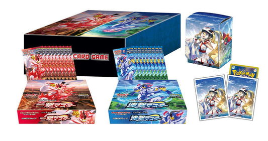 Pokemon TCG 日版 劍與盾 「一撃マスター＆連撃マスター」補充包 特別套裝