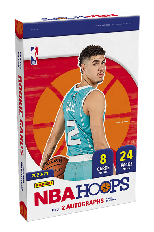 2020-21 Panini NBA Hoops Basketball Hobby Box