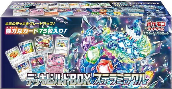 Pokemon TCG 日版 朱與紫 SV7「ステラミラクル」Deck Build BOX