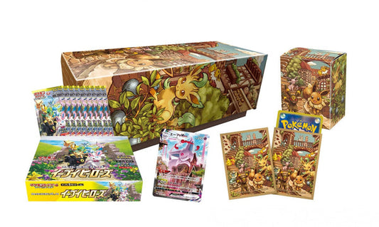 Pokemon TCG 日版 劍與盾 強化補充包 イーブイヒーローズ  伊貝 特別套裝