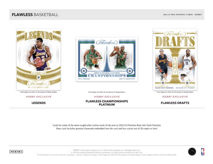 2022-23 Panini Flawless Basketball Hobby