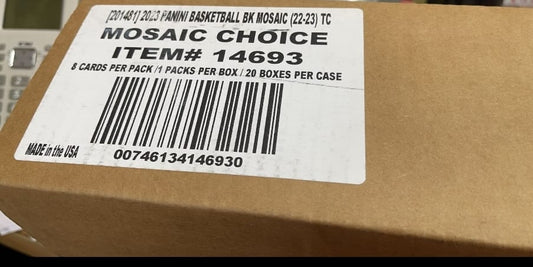 2022-23 Panini Mosaic Choice Case
