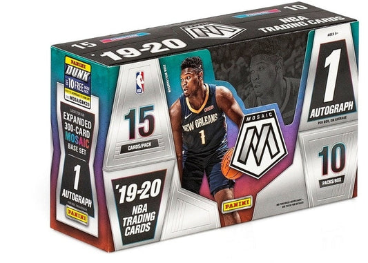 2019-20 Panini Basketball Mosaic Hobby