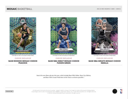 2023-24 Panini Mosaic Basketball Choice Box